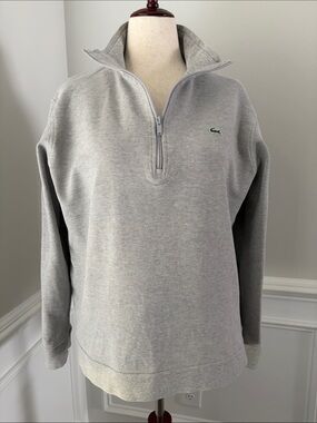 Lacoste Quarter-Zip Pullover | Mens | Lacoste size 6
